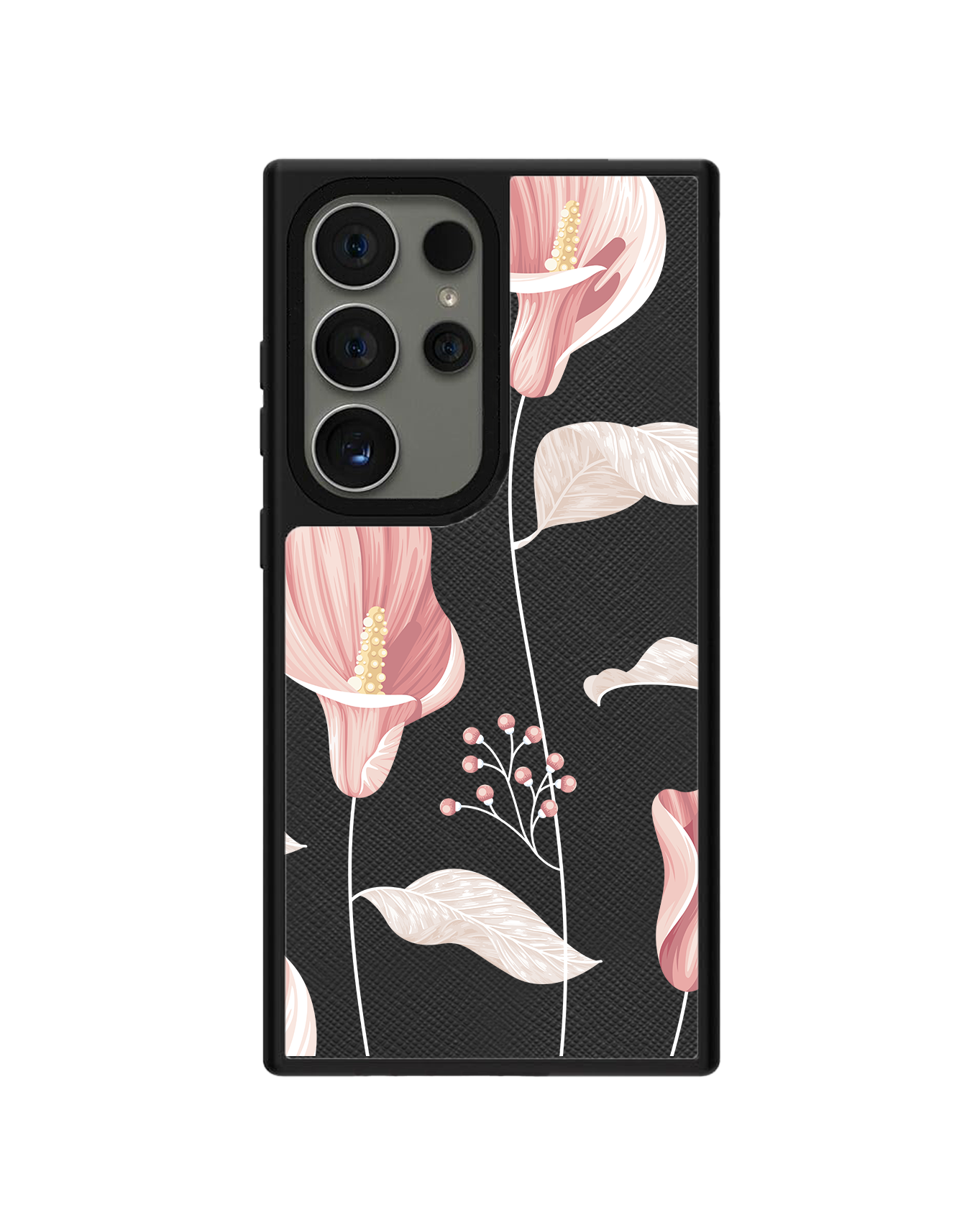 Android Leather Grip - Easter Lily