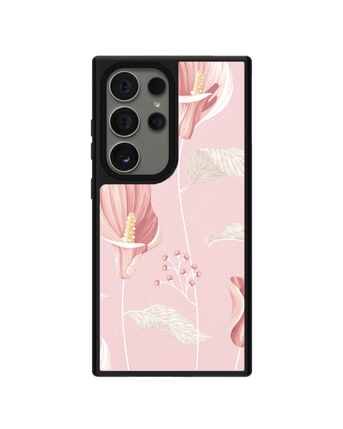 Android Leather Grip - Easter Lily