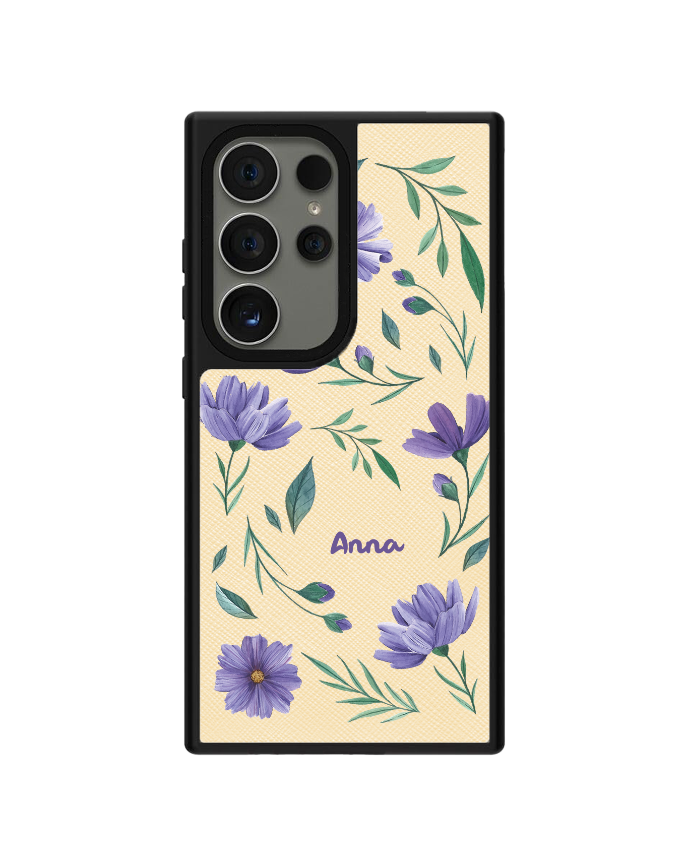 Android Leather Grip - February Violet