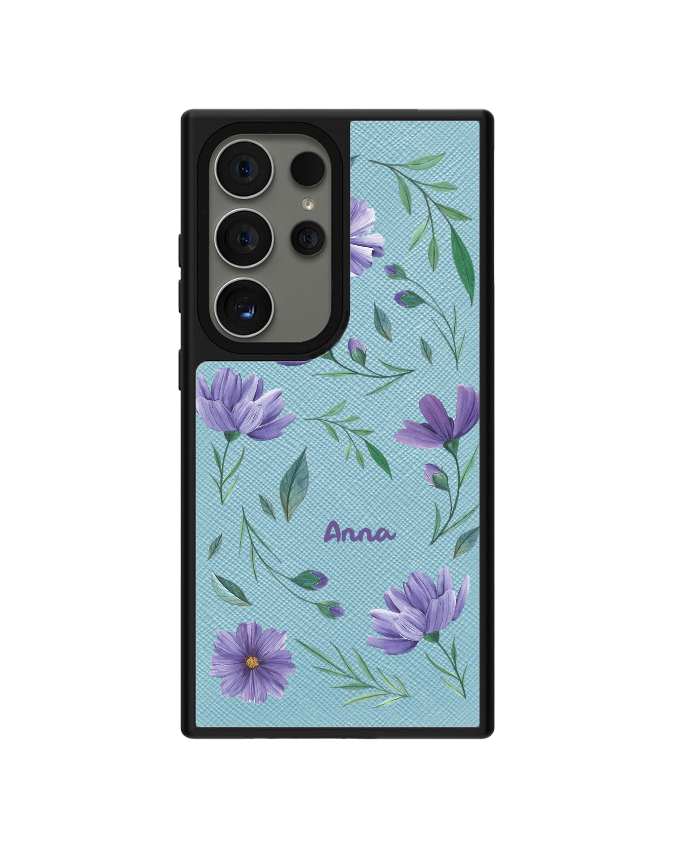 Android Leather Grip - February Violet