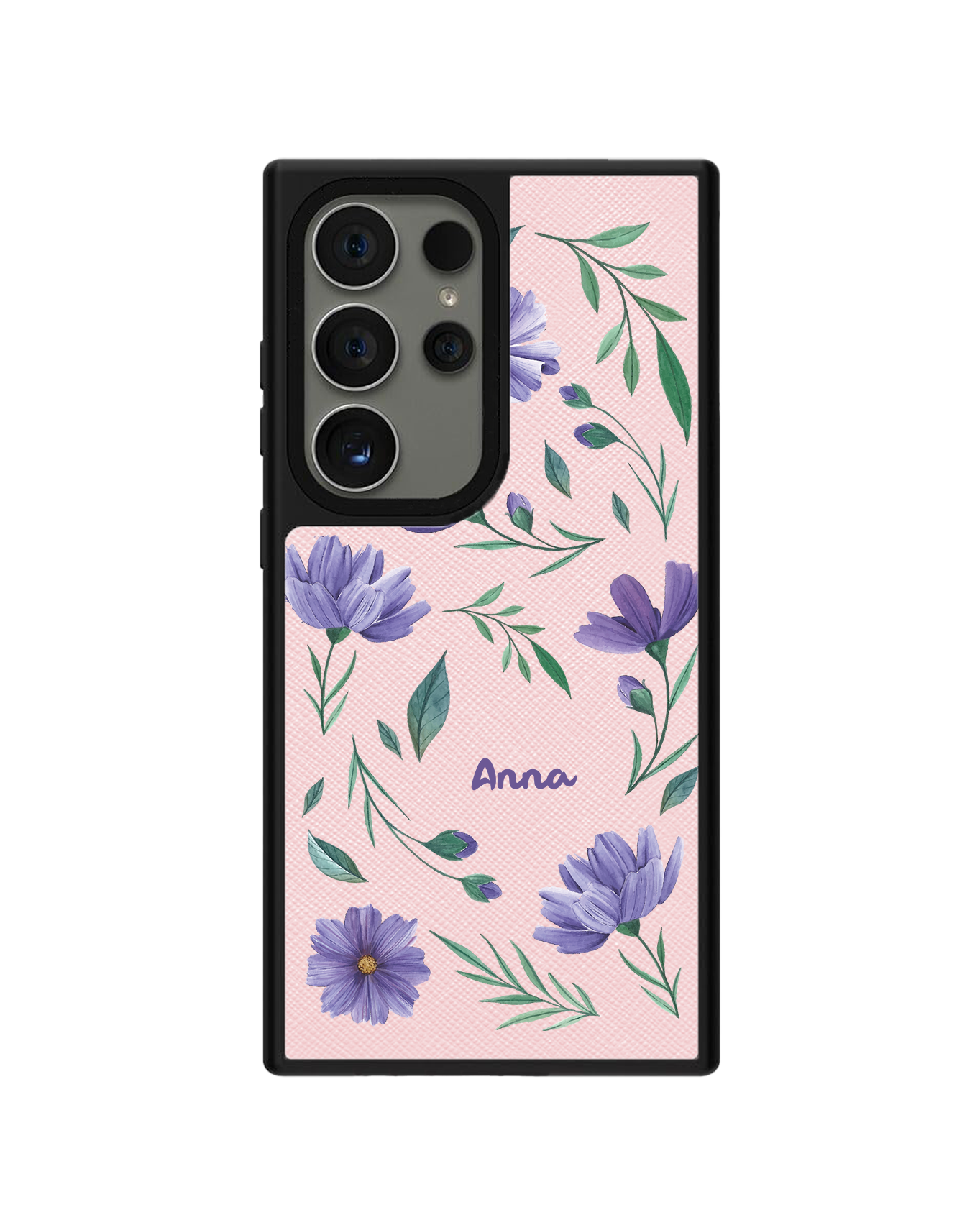 Android Leather Grip - February Violet