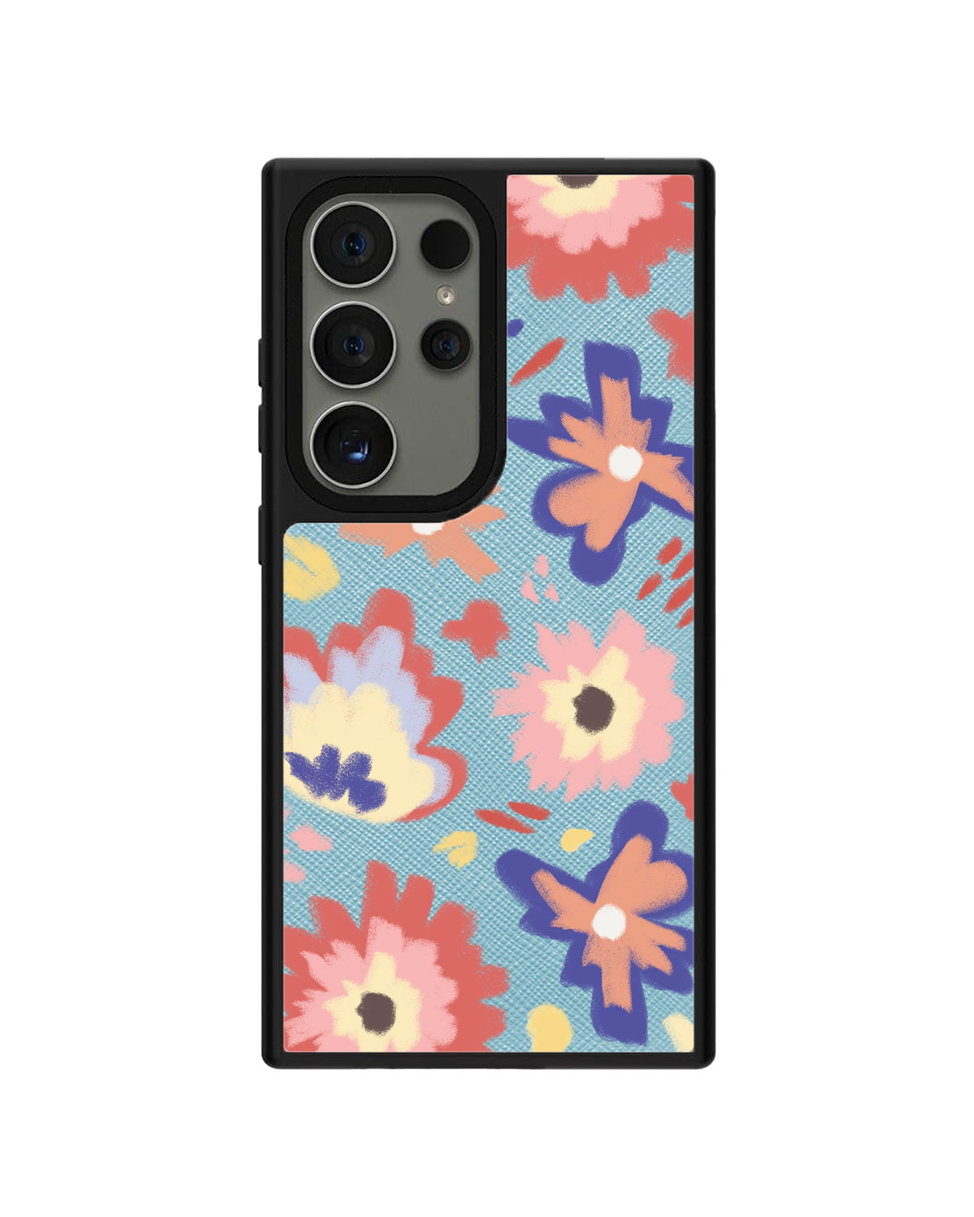 Android Leather Grip - Flower Lovers