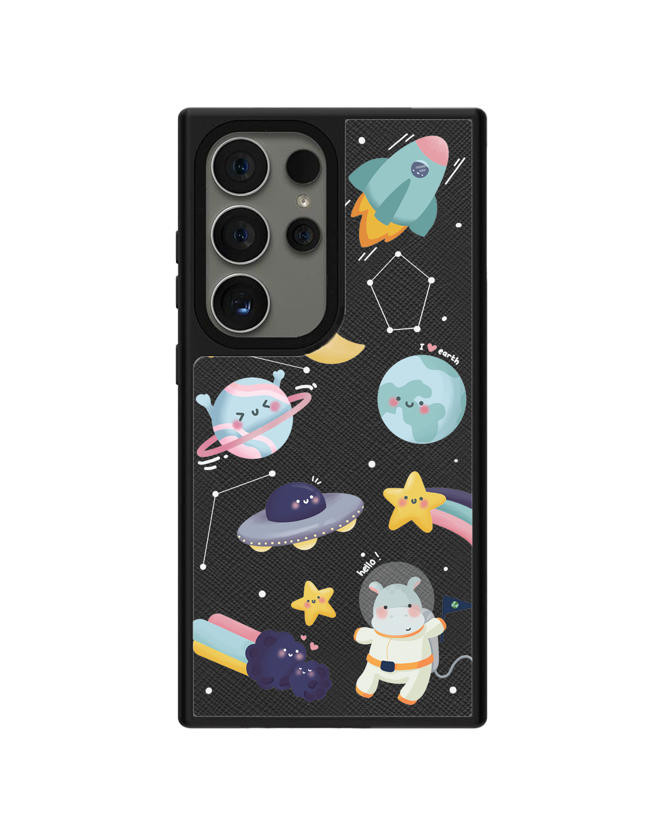 Android Leather Grip - Galaxy (Artevefacts)