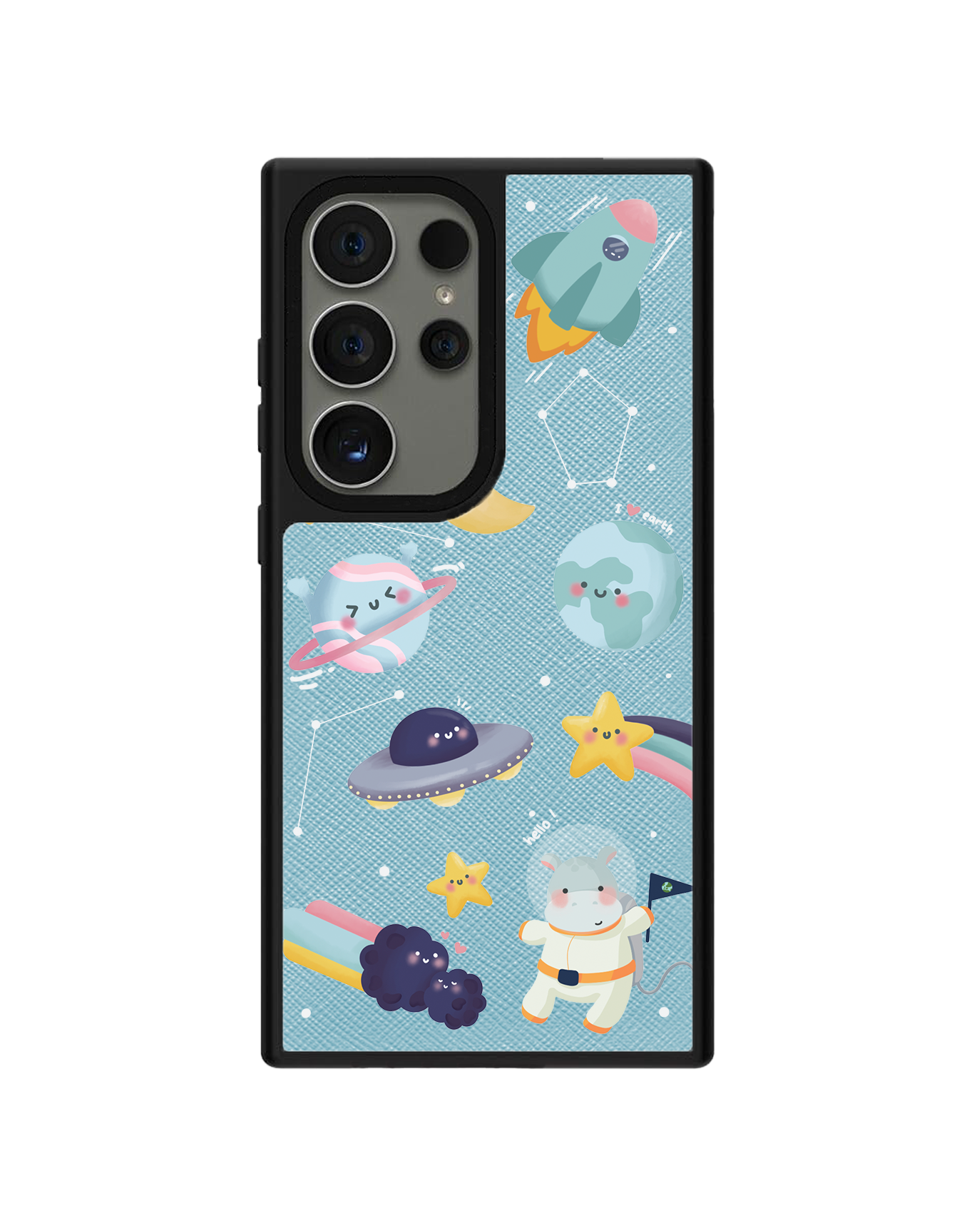 Android Leather Grip - Galaxy (Artevefacts)