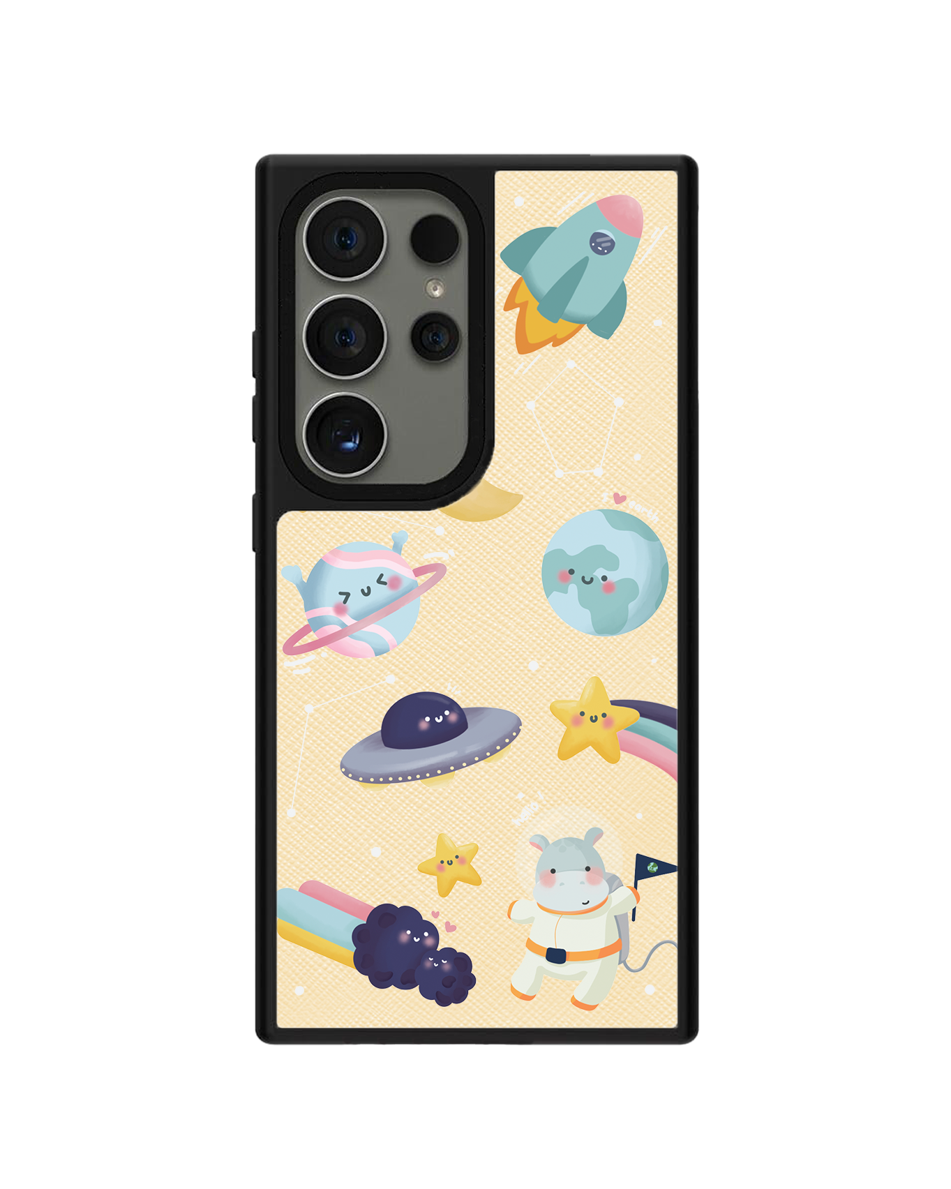 Android Leather Grip - Galaxy (Artevefacts)