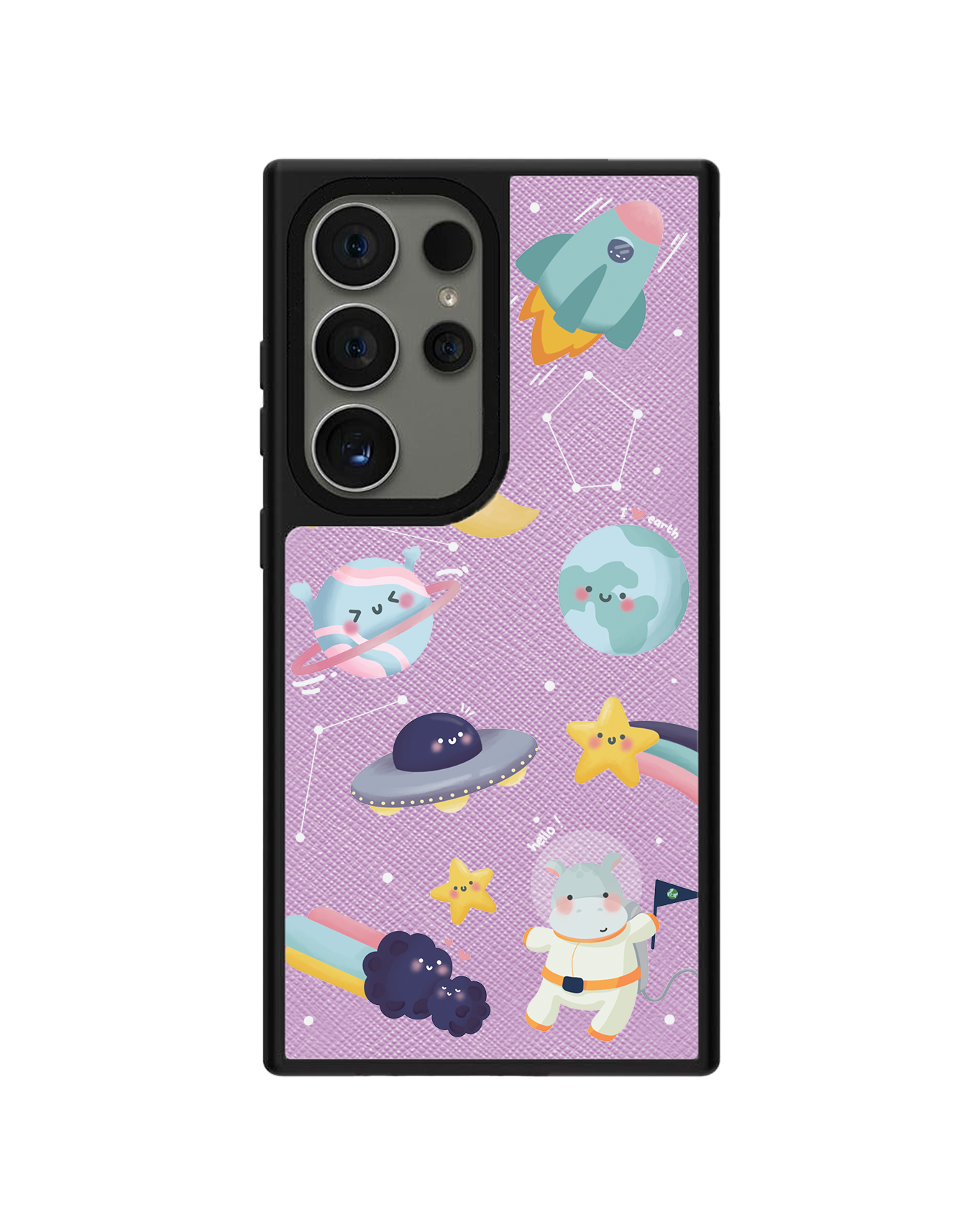 Android Leather Grip - Galaxy (Artevefacts)