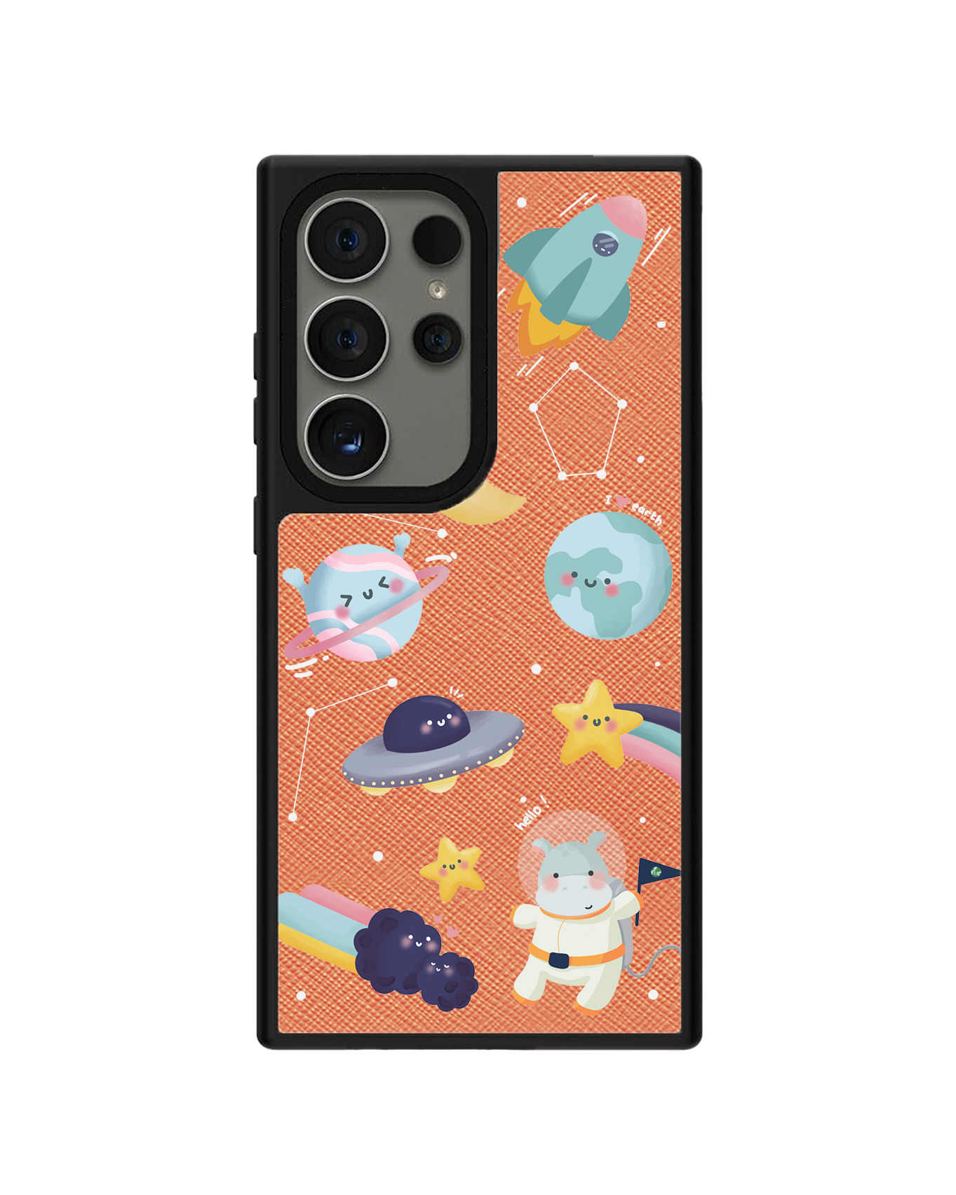 Android Leather Grip - Galaxy (Artevefacts)