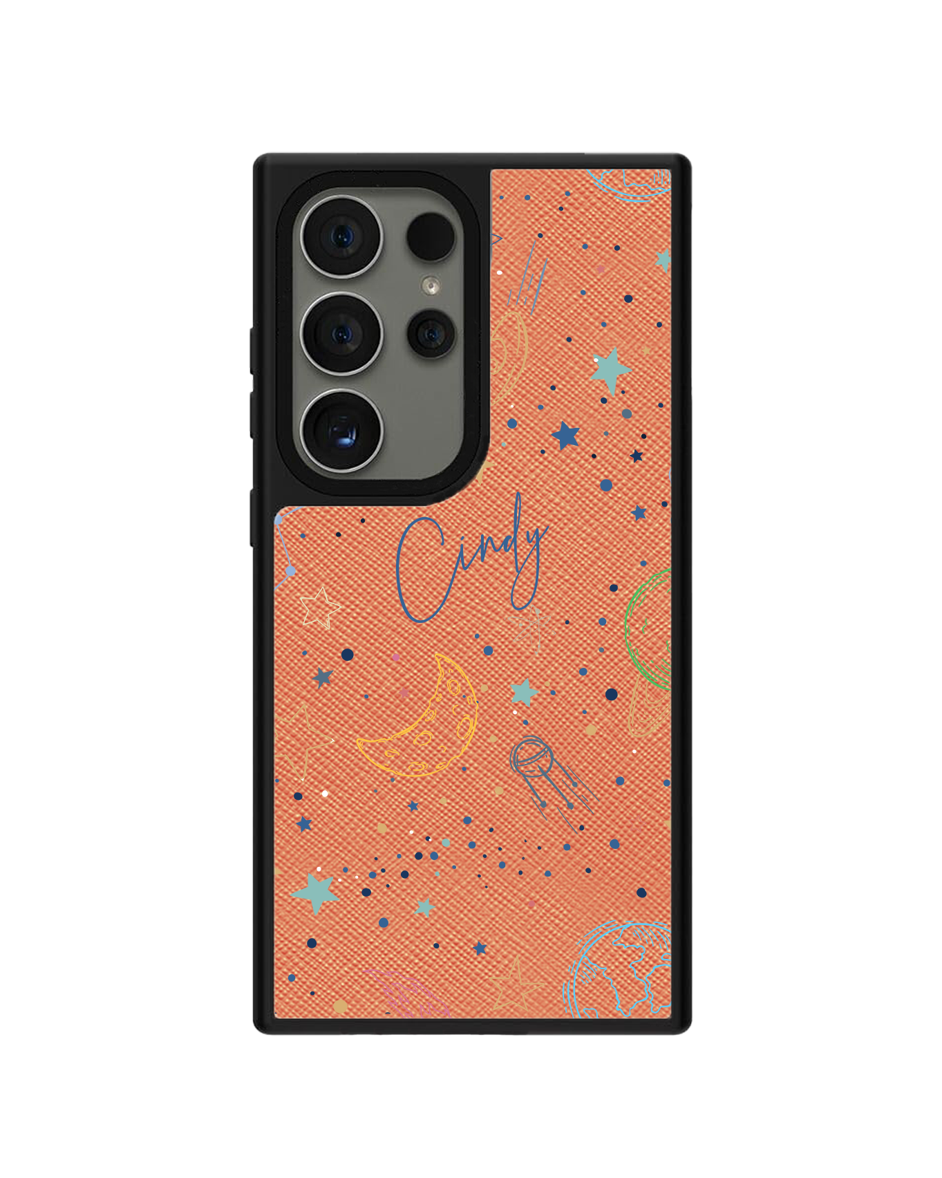 Android Leather Grip - Galaxy
