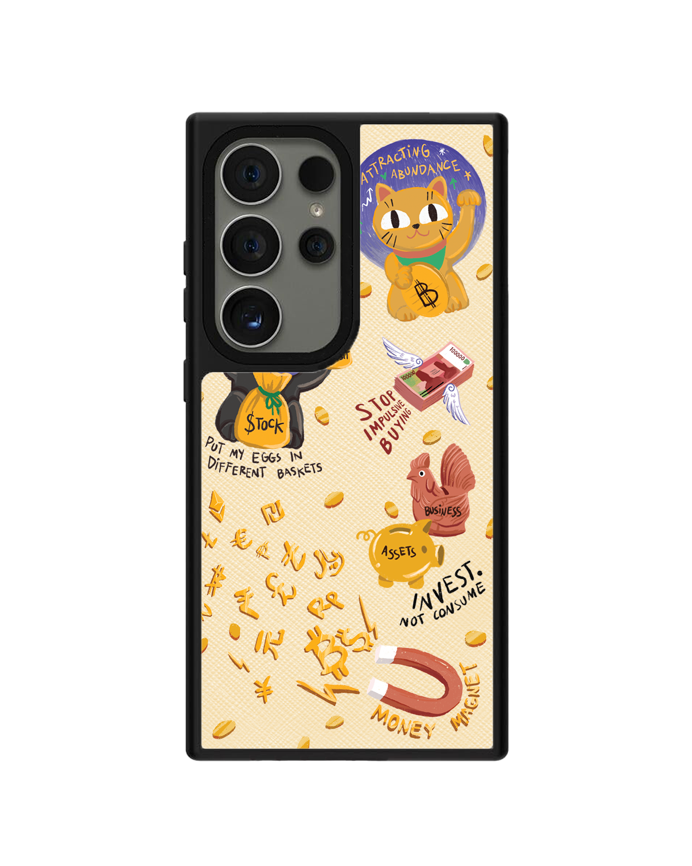 Android Leather Grip - I Am... Money Magnet!!!