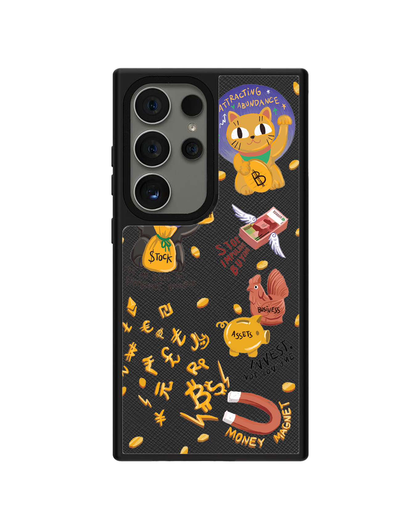 Android Leather Grip - I Am... Money Magnet!!!