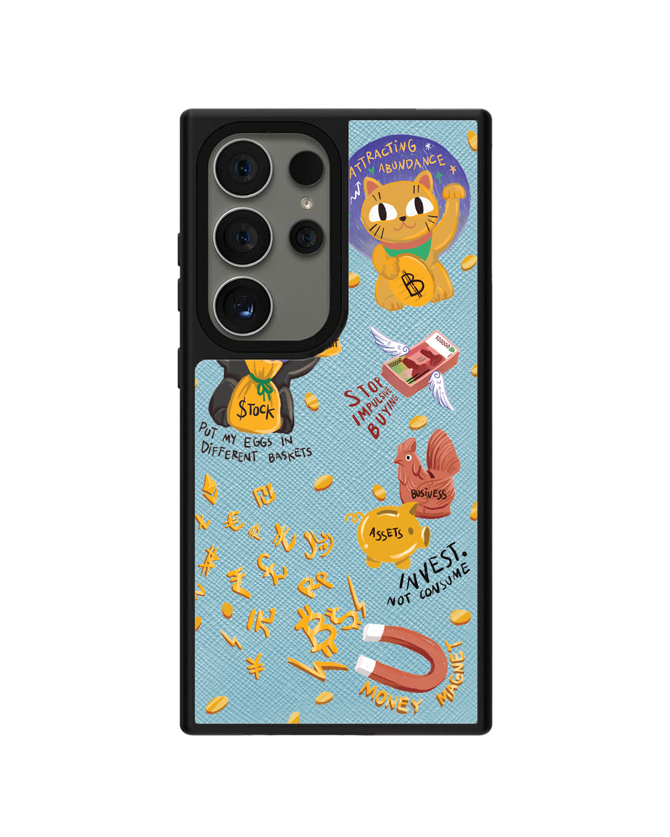 Android Leather Grip - I Am... Money Magnet!!!