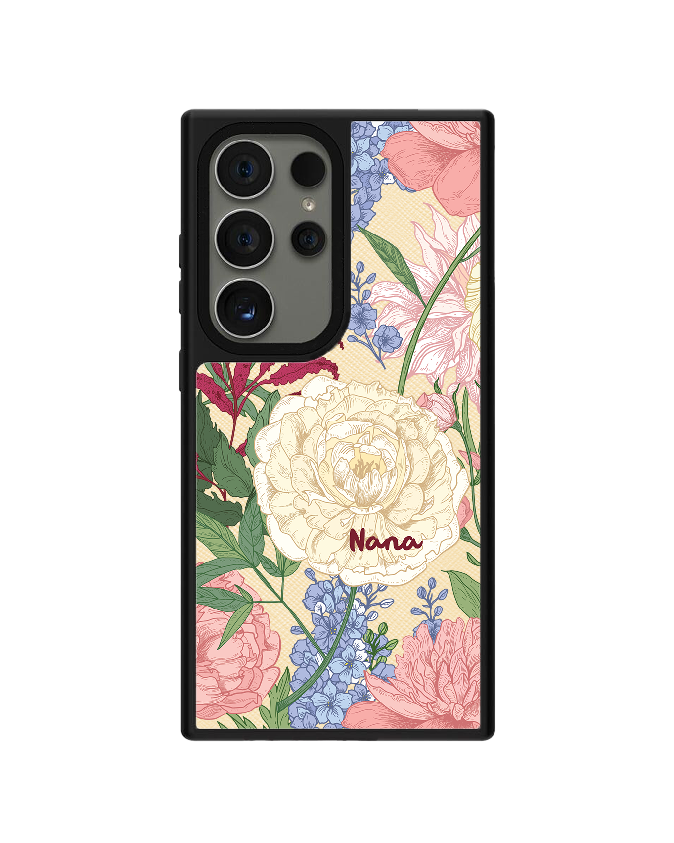Android Leather Grip - July Delphinium