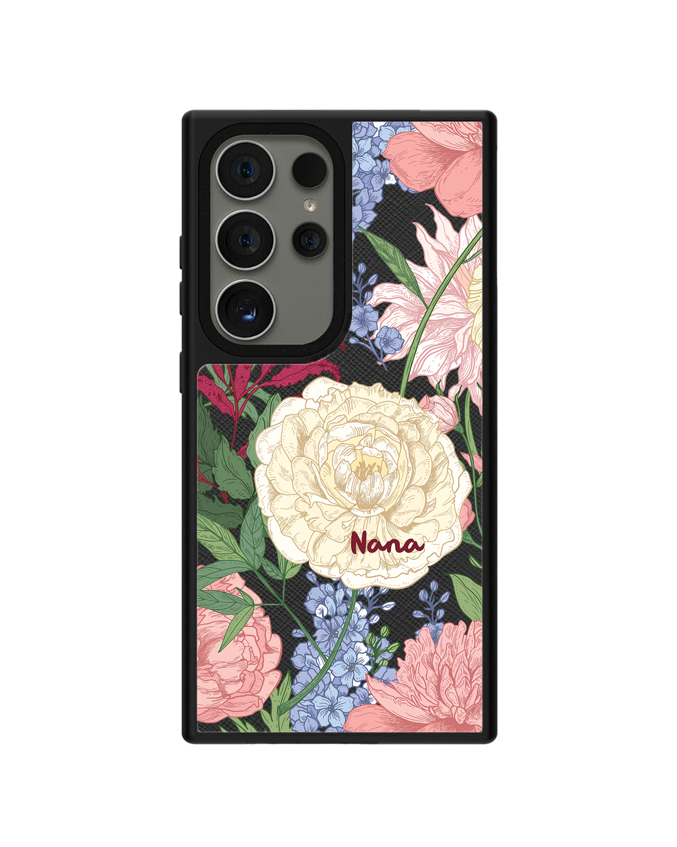 Android Leather Grip - July Delphinium