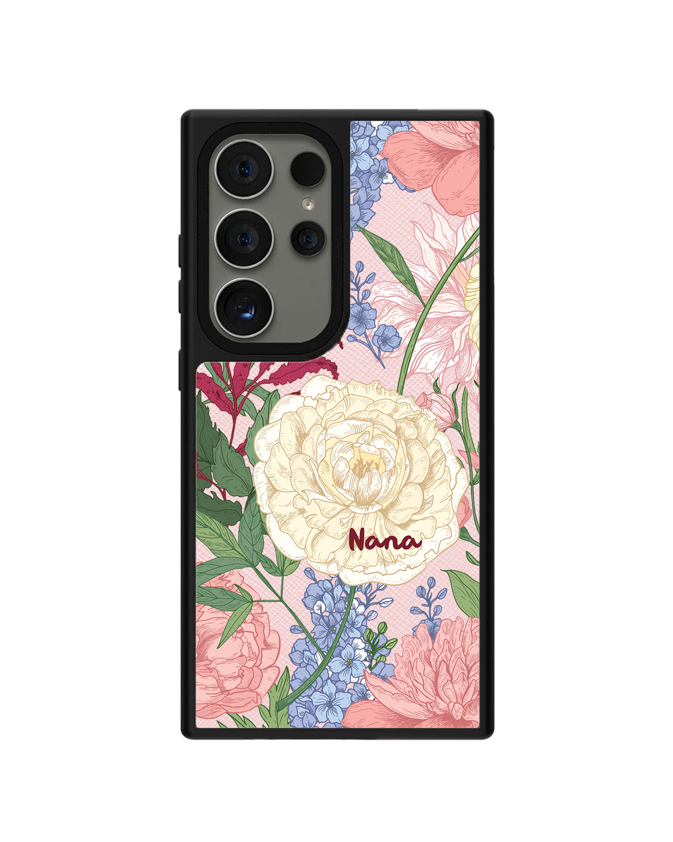 Android Leather Grip - July Delphinium