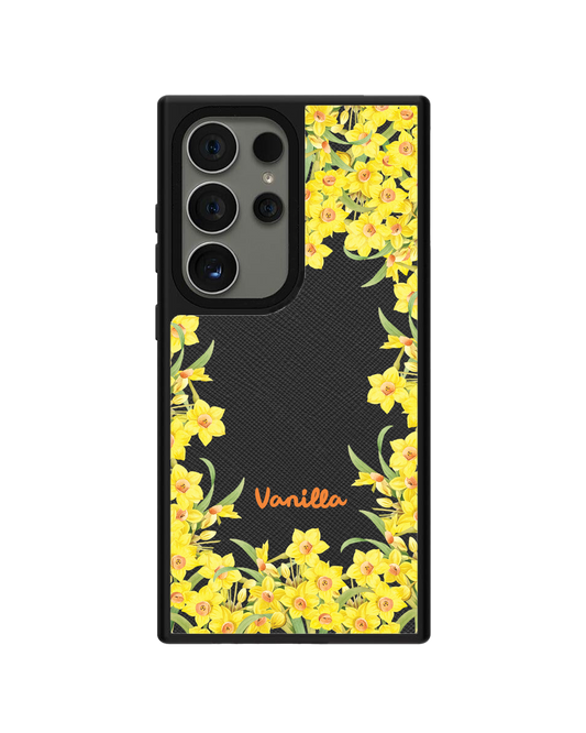 Android Leather Grip - March Daffodils