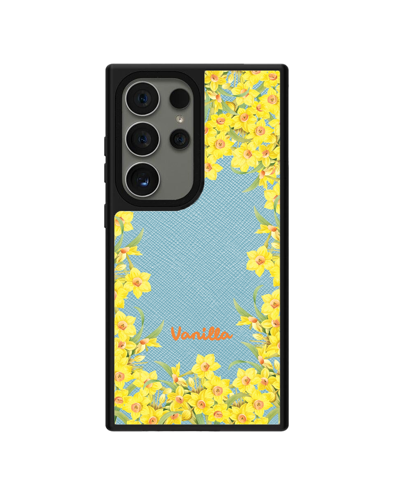 Android Leather Grip - March Daffodils
