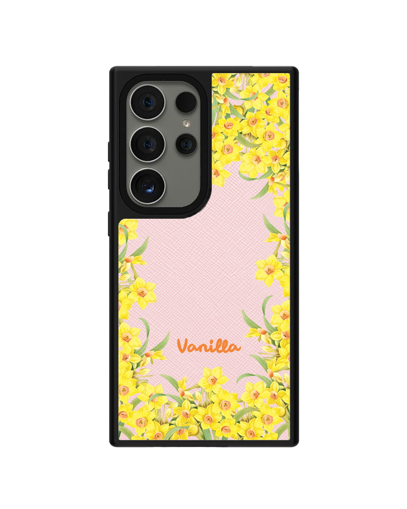 Android Leather Grip - March Daffodils