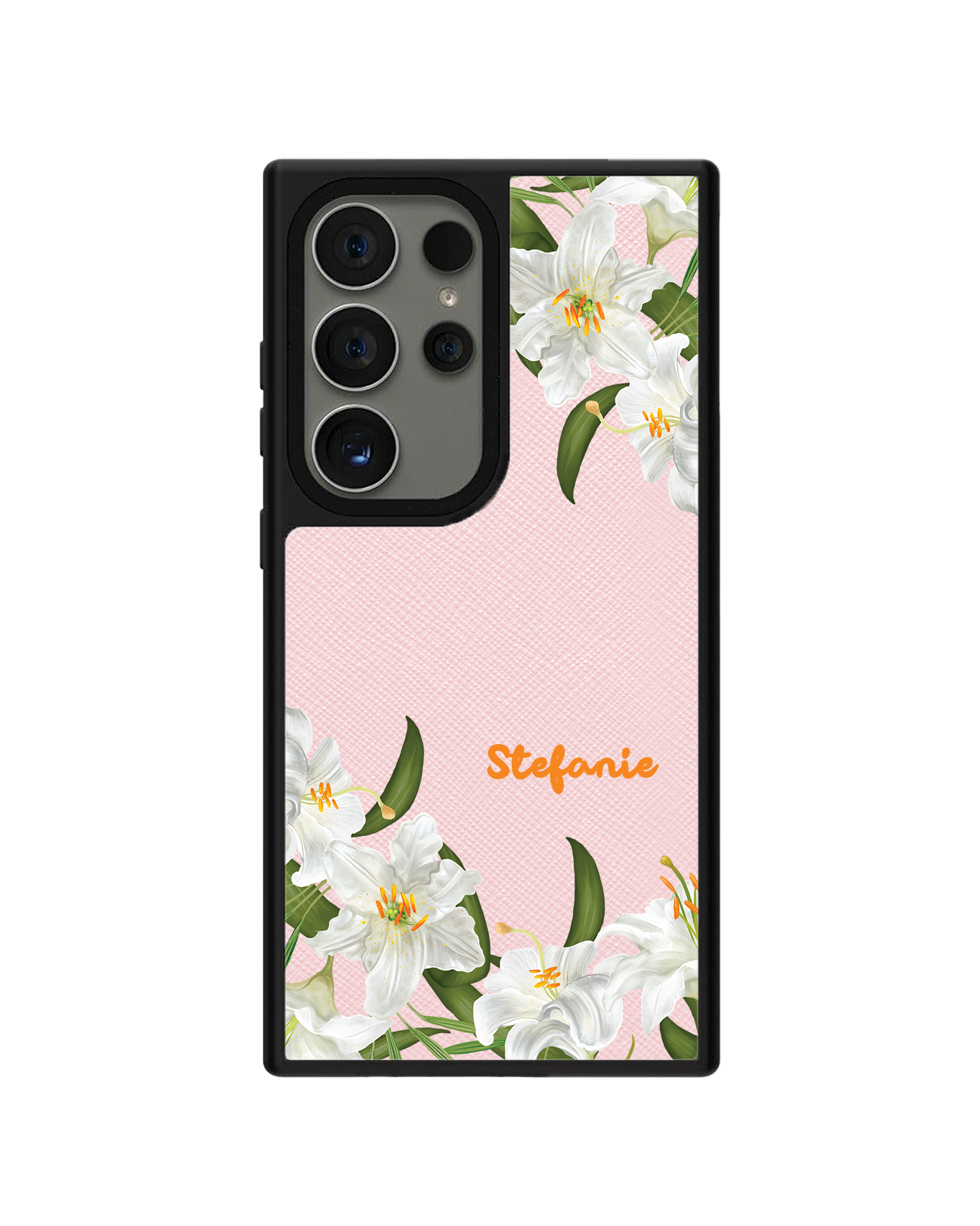 Android Leather Grip - May Lily of the Valley