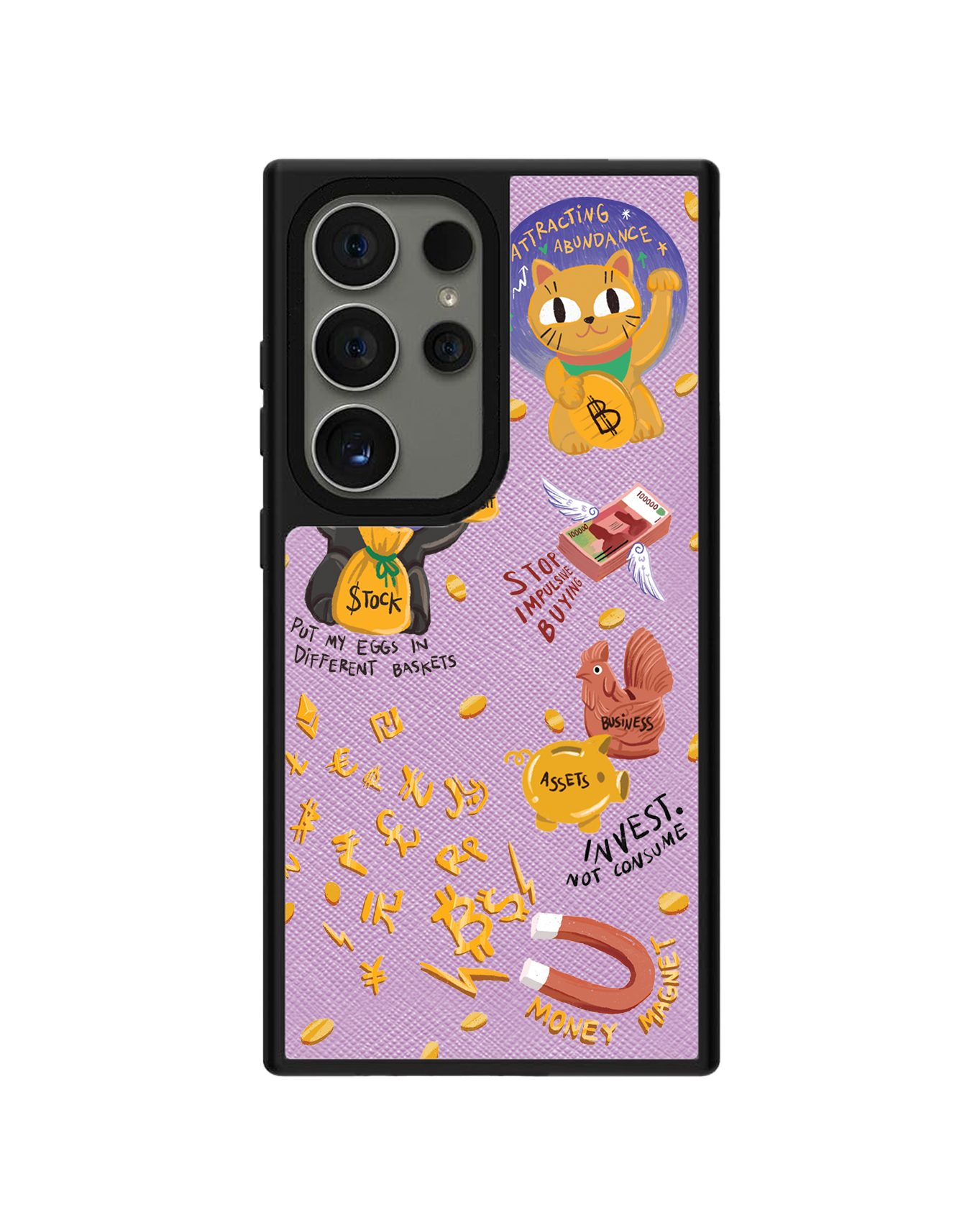 Android Leather Grip - I Am... Money Magnet!!!