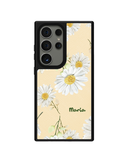 Android Leather Grip - October Chrysanthemum