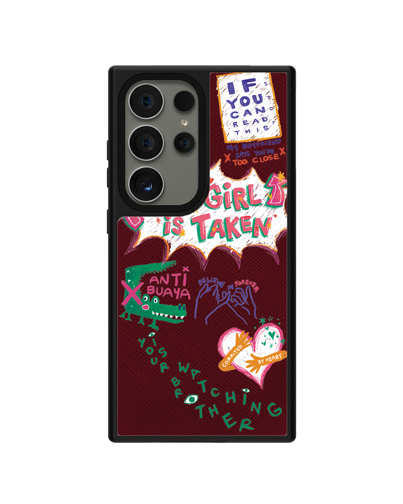Android Leather Grip - Pelakor Proof (For Her)