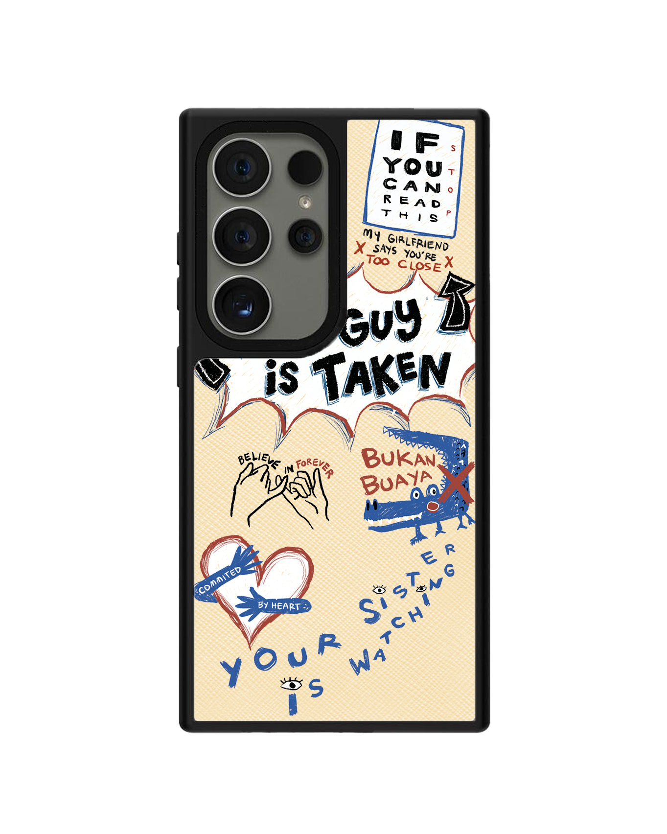 Android Leather Grip - Pelakor Proof (For Him)