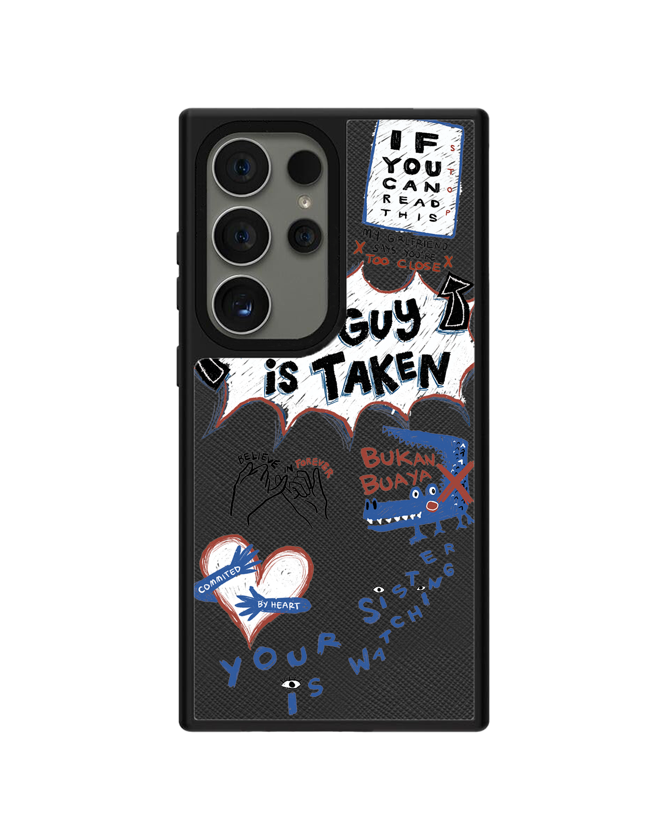 Android Leather Grip - Pelakor Proof (For Him)