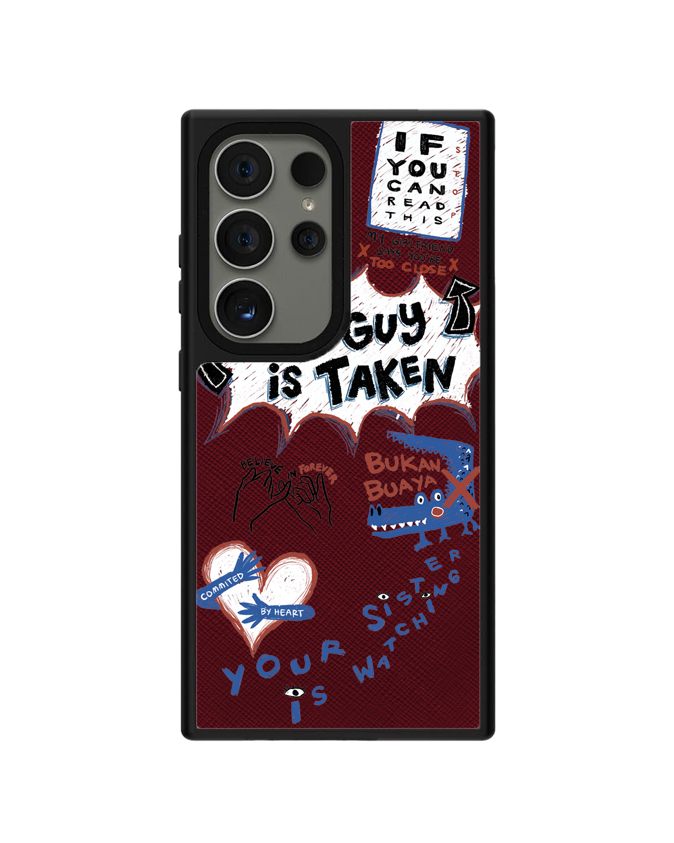 Android Leather Grip - Pelakor Proof (For Him)