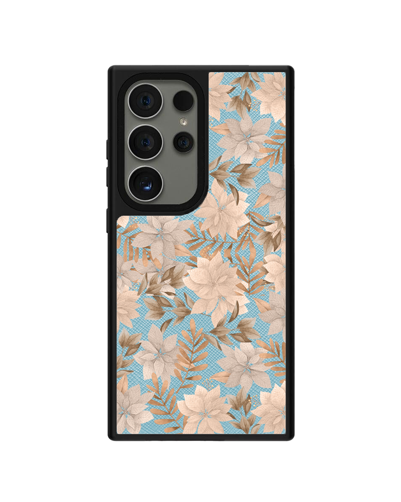 Android Leather Grip - Rustic Lily