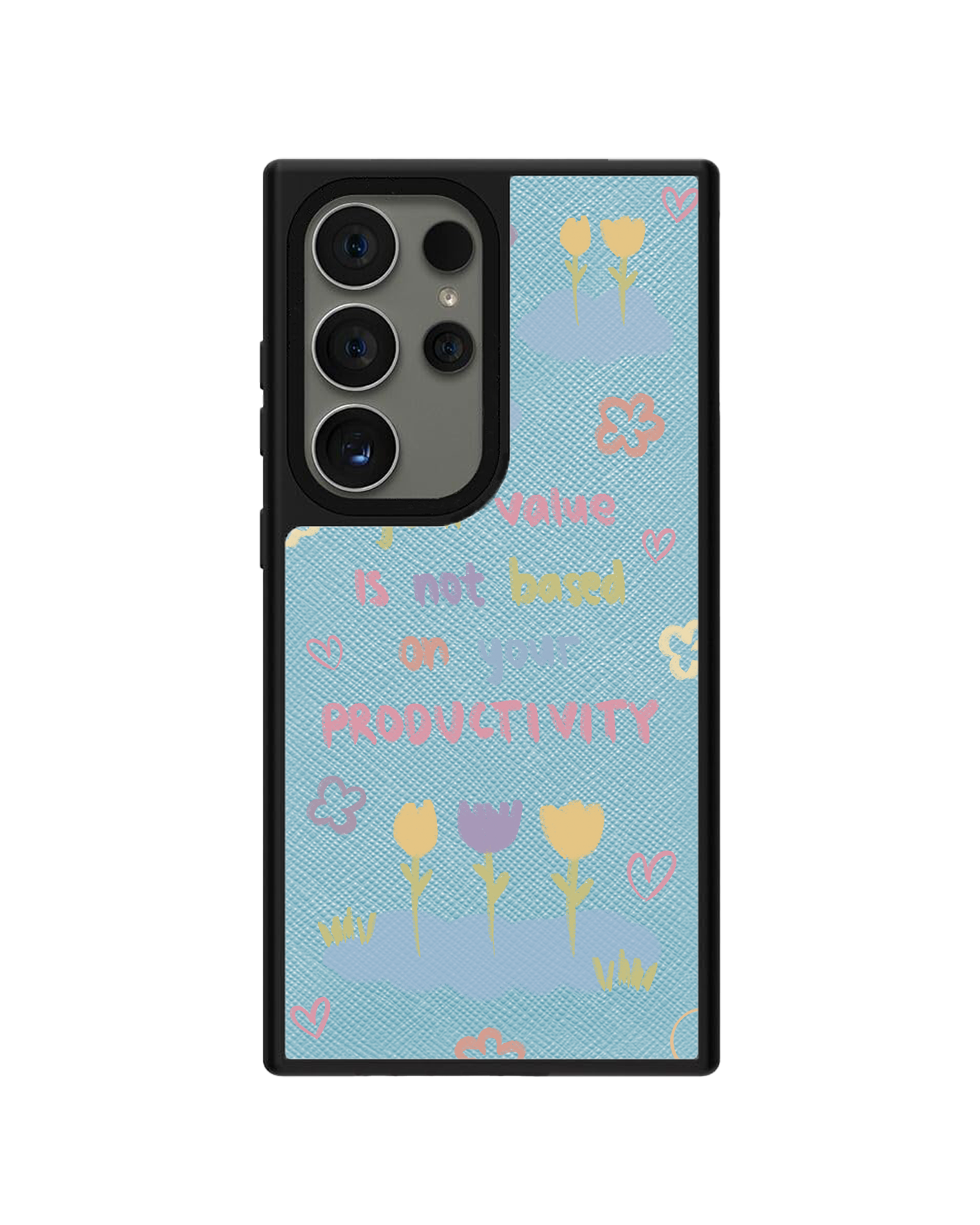 Android Leather Grip - Positive Energy