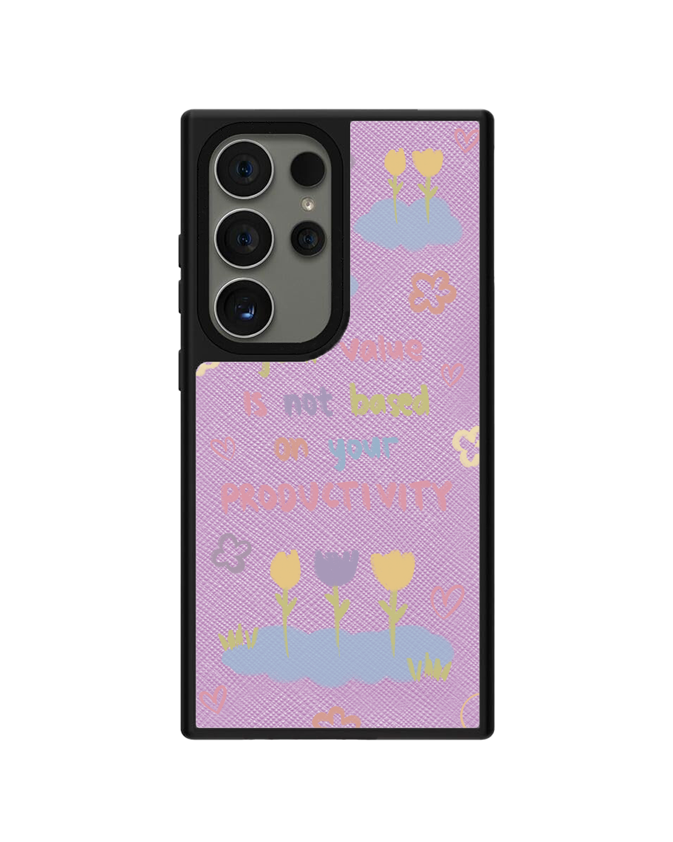 Android Leather Grip - Positive Energy