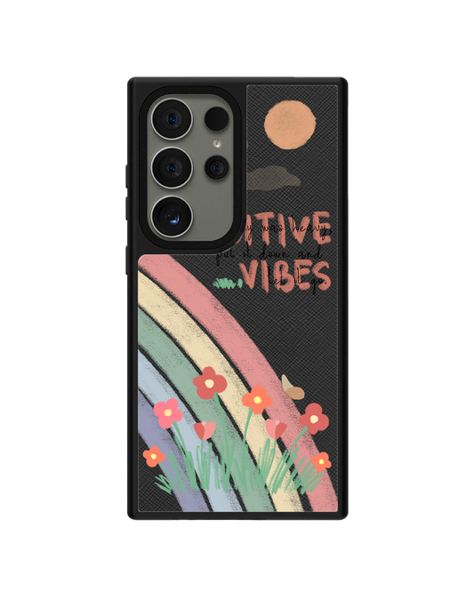 Android Leather Grip - Positive Vibes