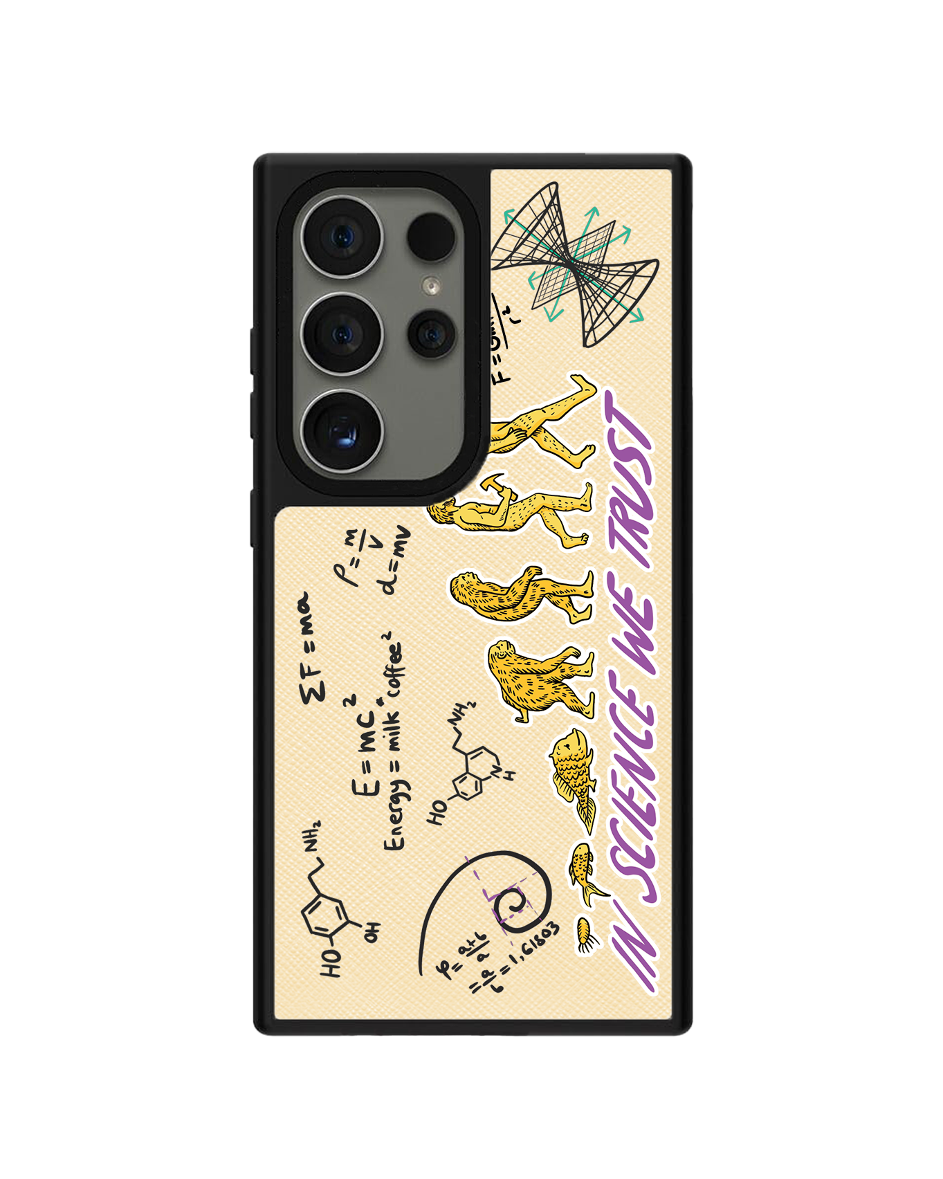 Android Leather Grip - Science 1.0