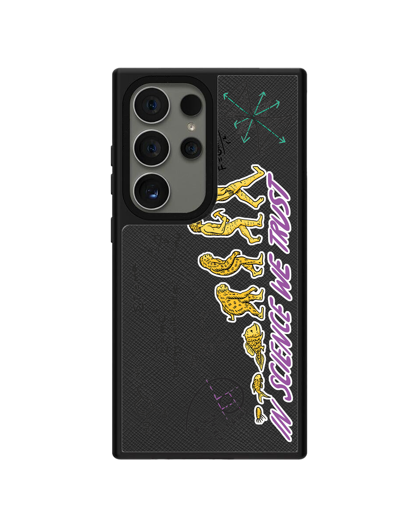 Android Leather Grip - Science 1.0