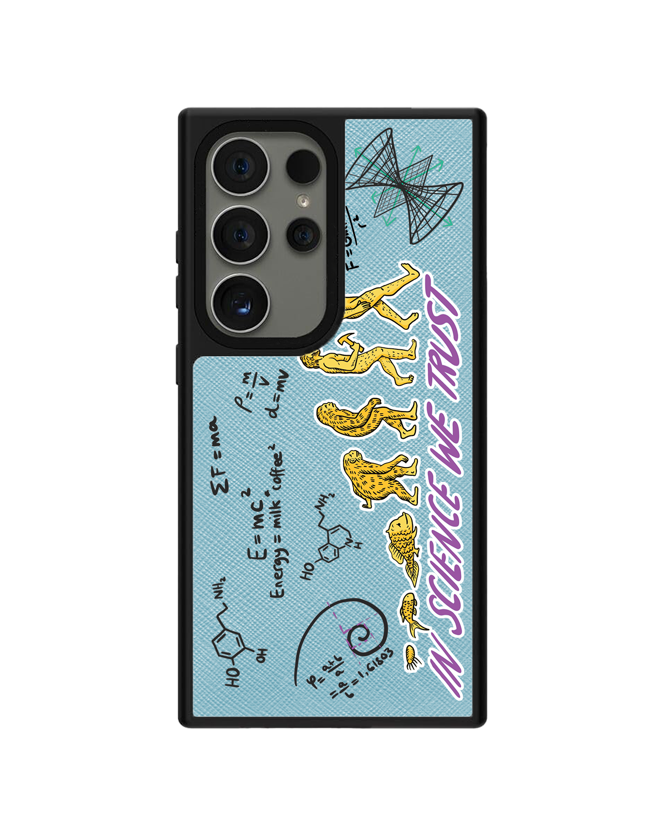Android Leather Grip - Science 1.0