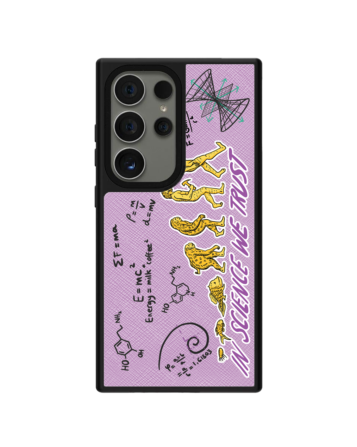 Android Leather Grip - Science 1.0