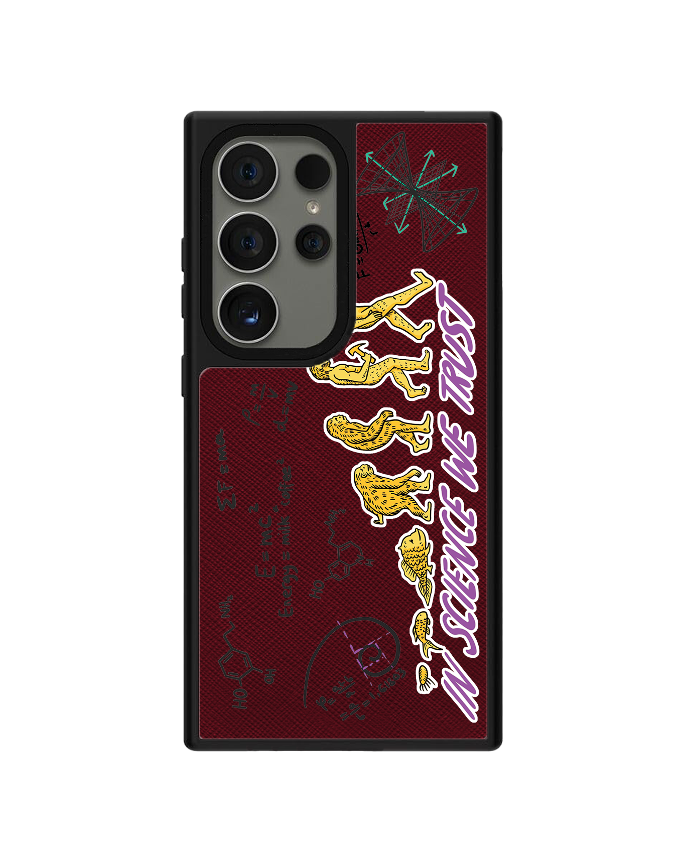 Android Leather Grip - Science 1.0