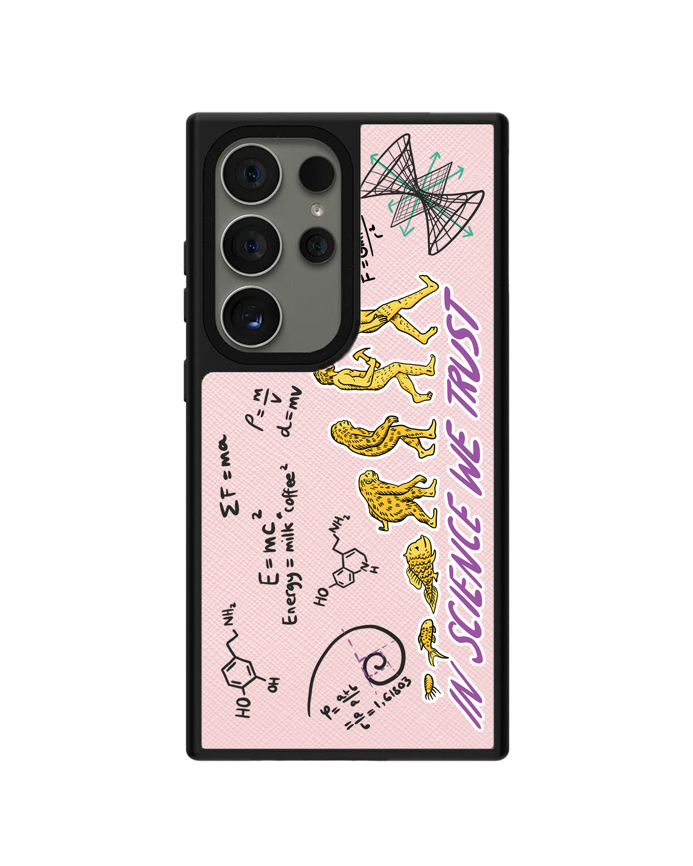 Android Leather Grip - Science 1.0