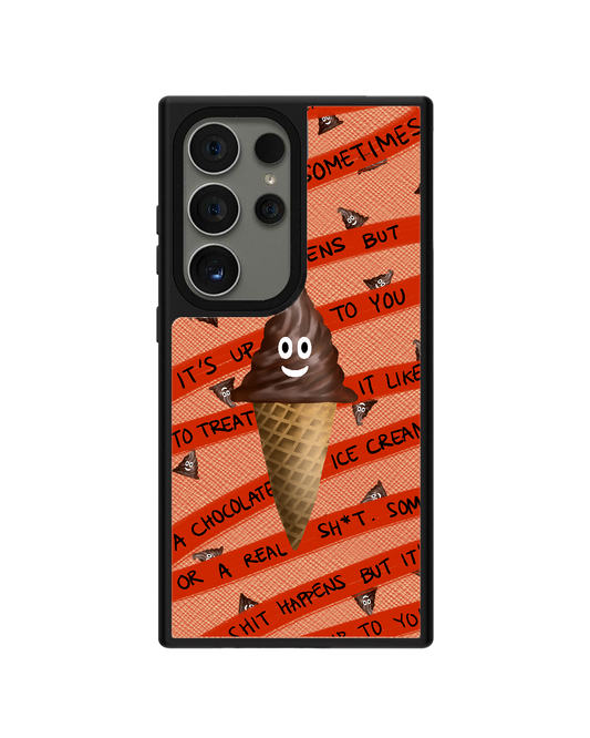 Android Leather Grip - Oh.. Sh*t Happens