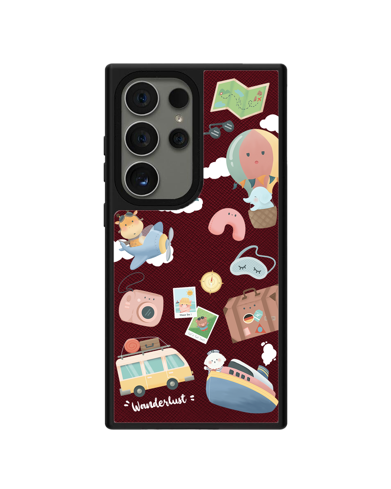 Android Leather Grip - Travel