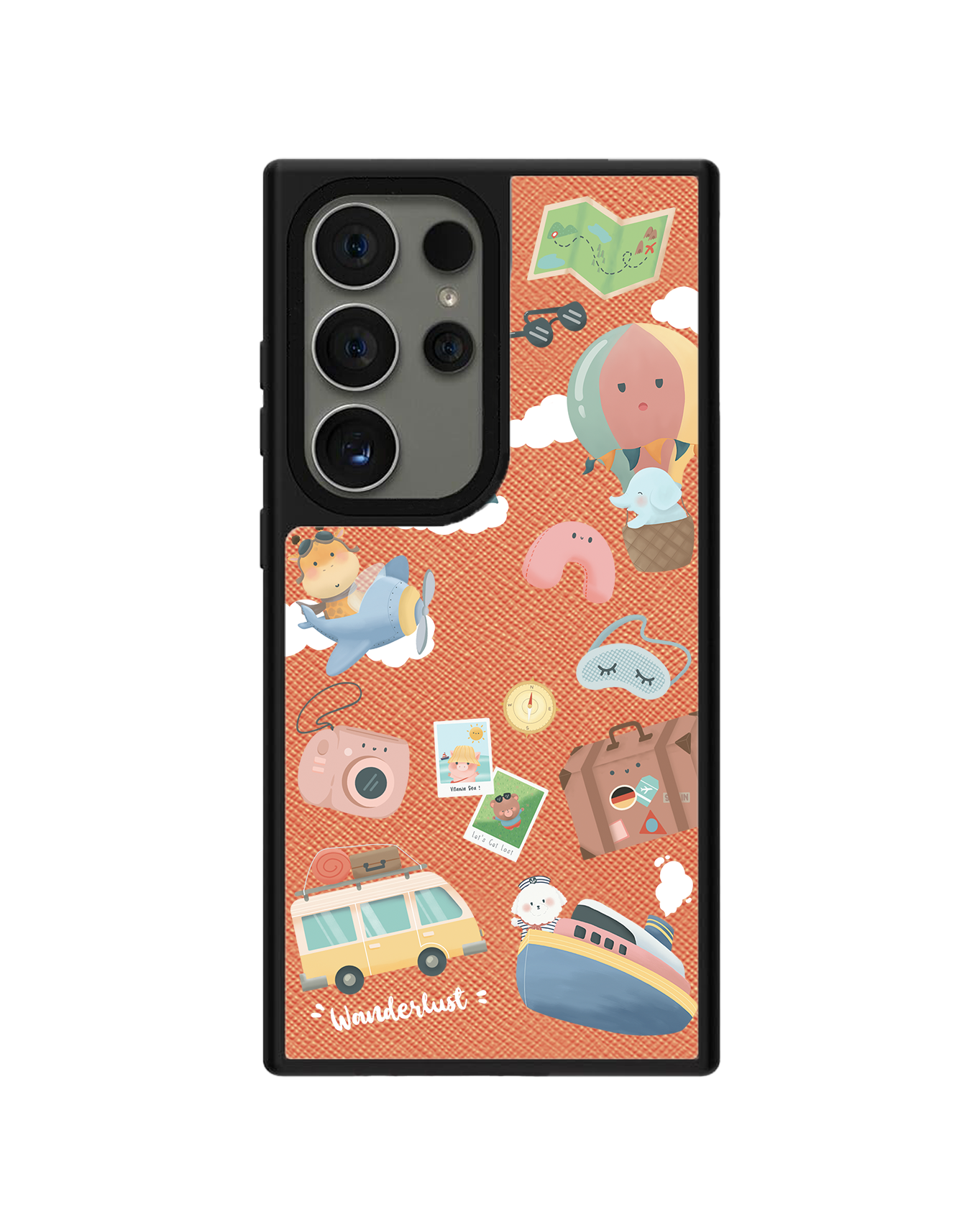 Android Leather Grip - Travel