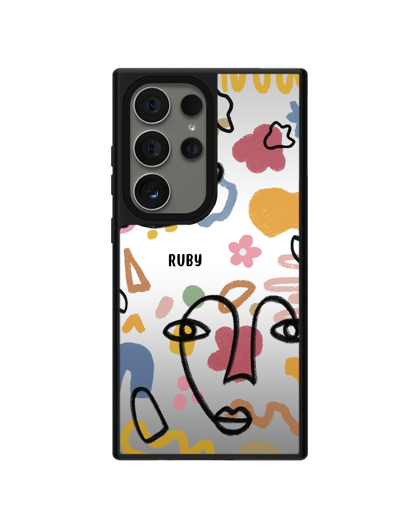 Android Mirror Grip - Abstract 4.0