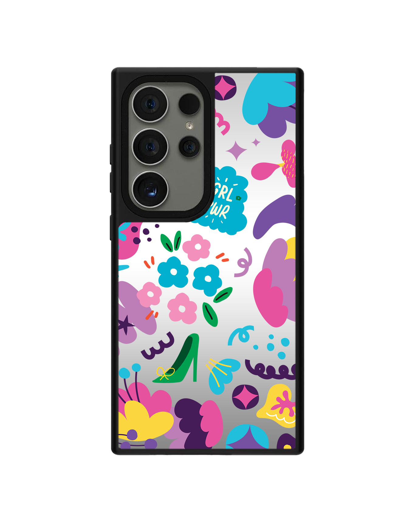 Android Mirror Grip - Girl Power 1.0