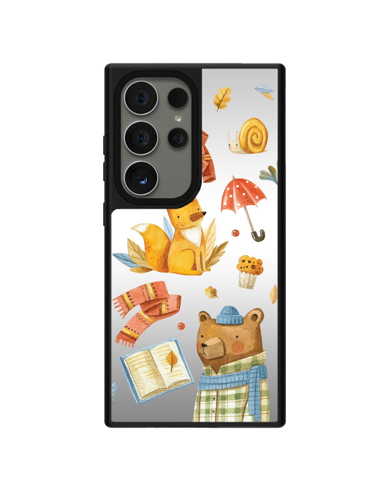 Android Mirror Grip - Bear & Fox