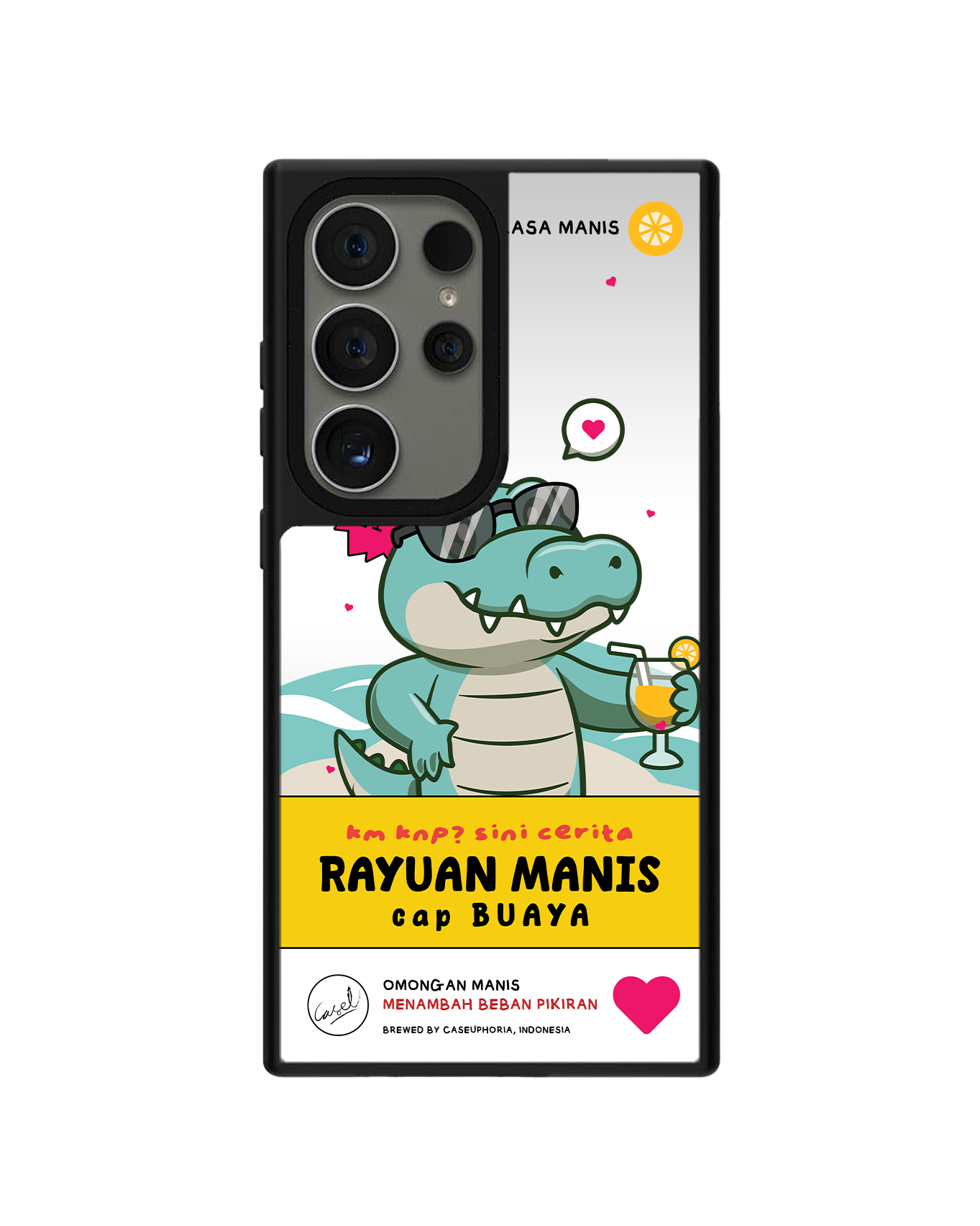 Android Mirror Grip - Cap Buaya