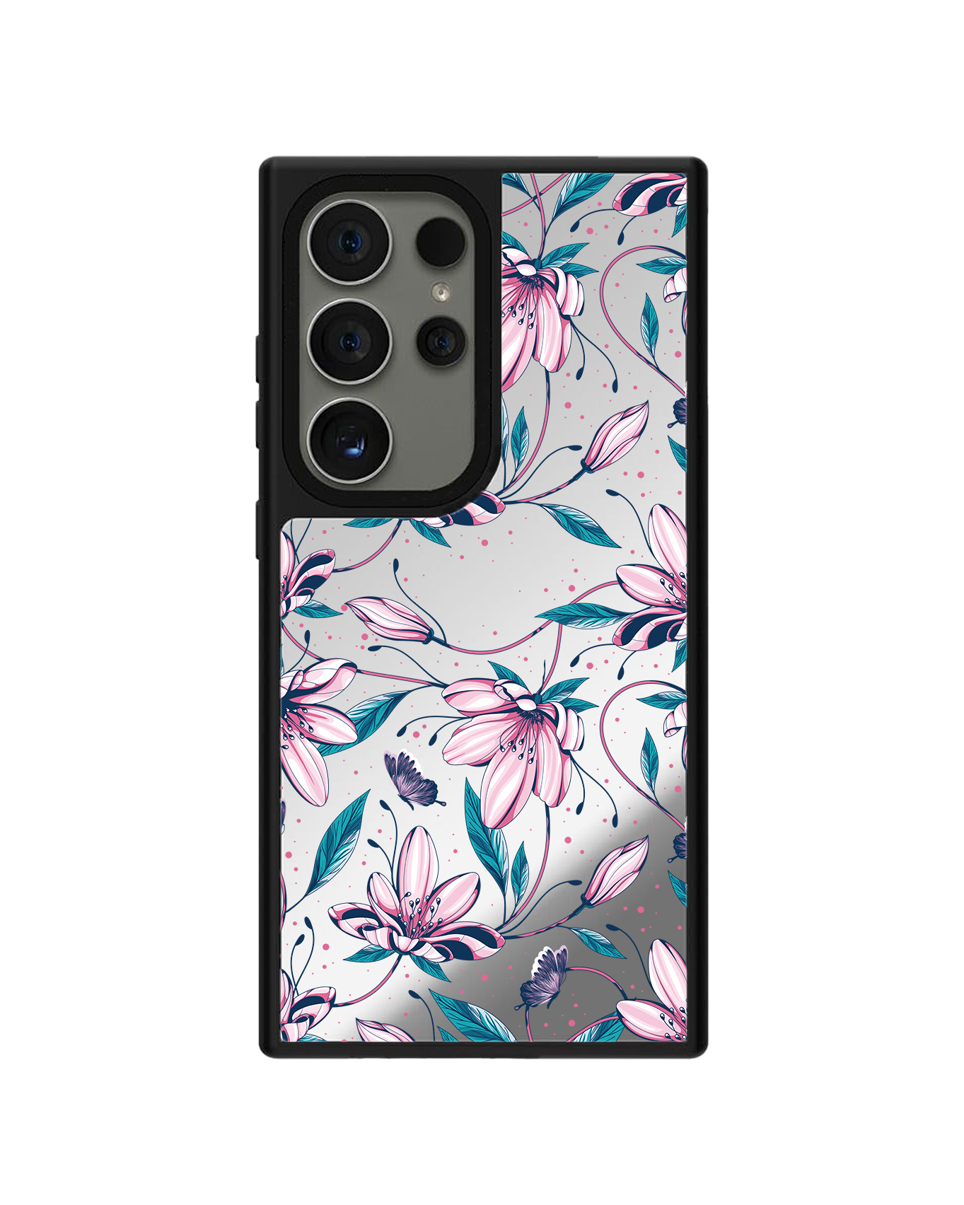 Android Mirror Grip - Pink Tulip