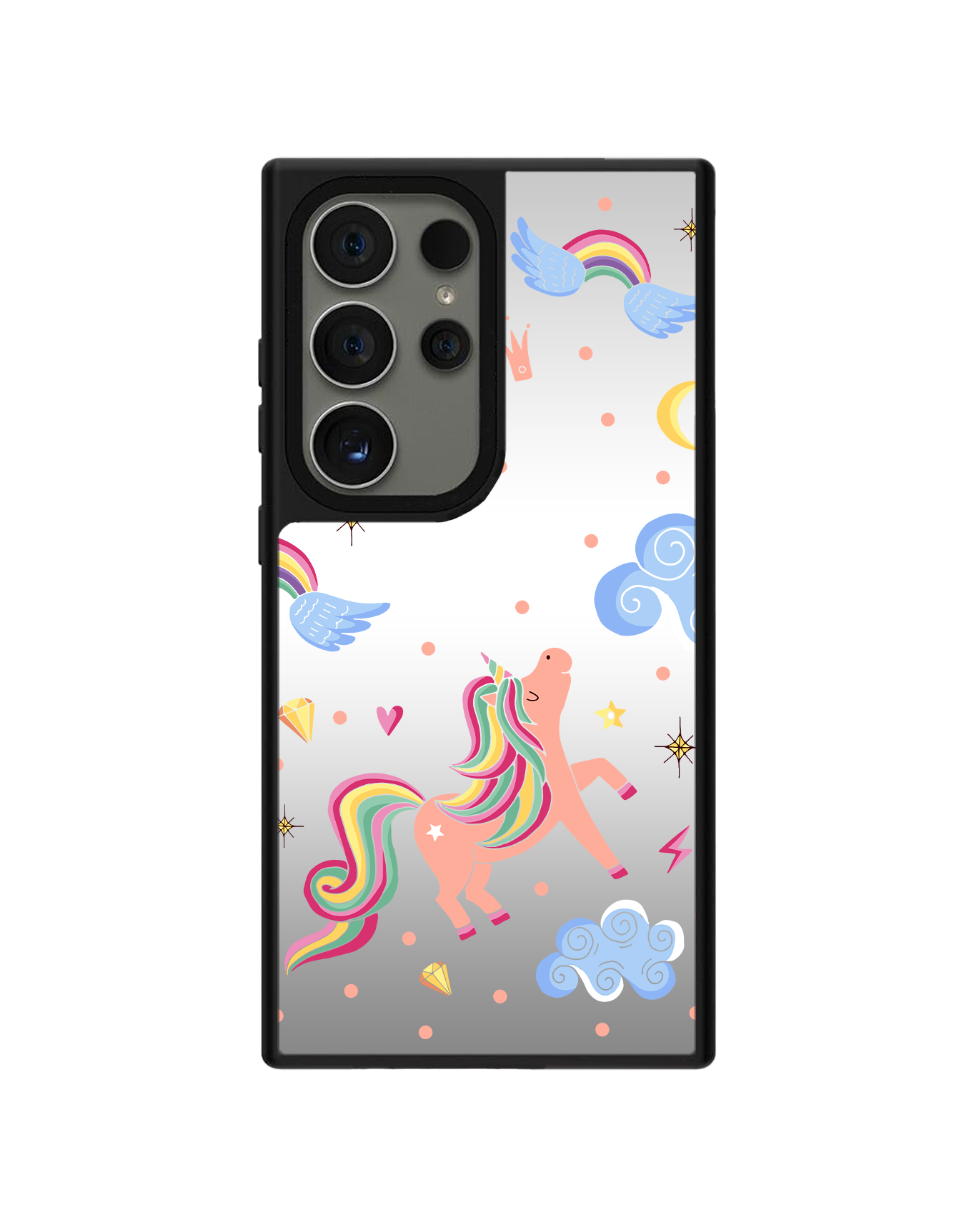 Android Mirror Grip - Pegasus in Fairytale
