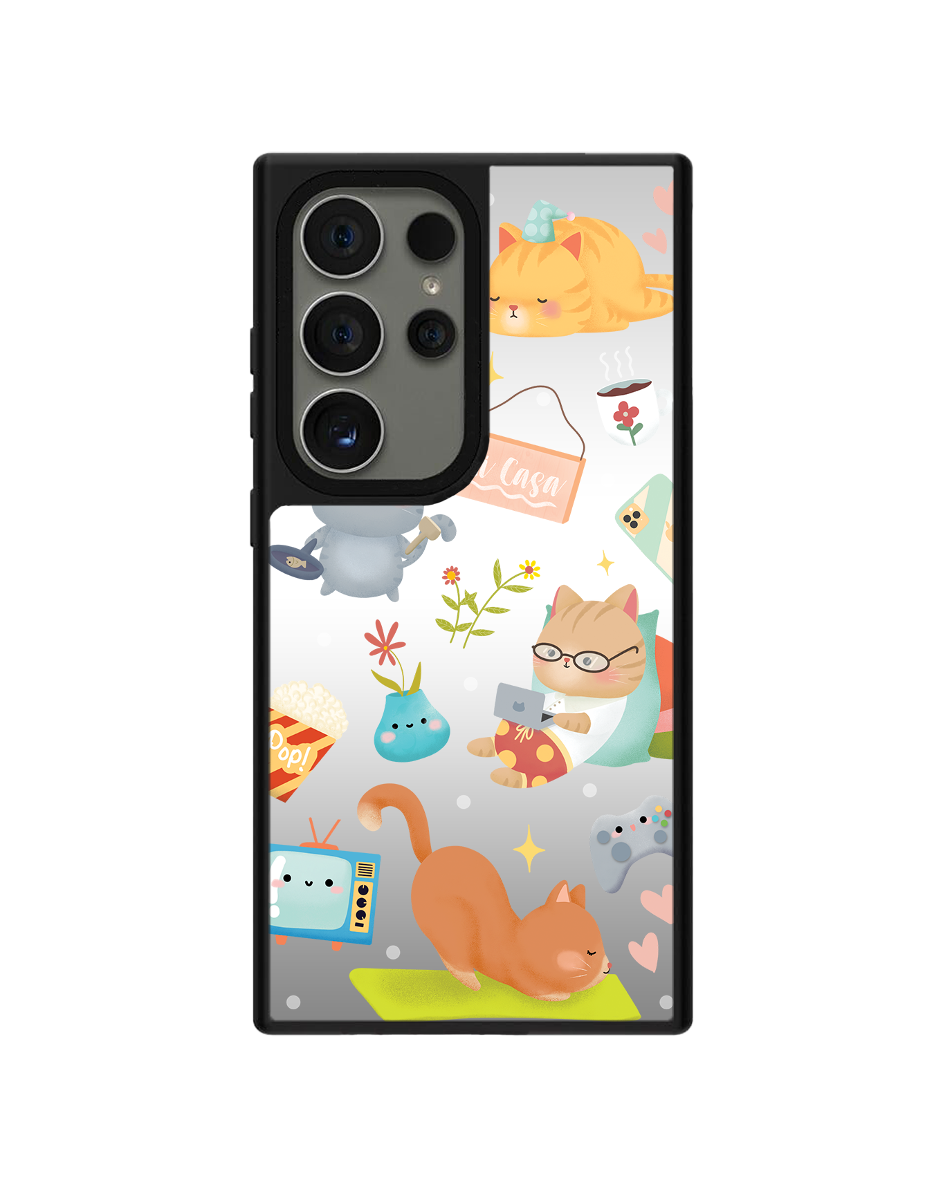 Android Mirror Grip - Stay Home