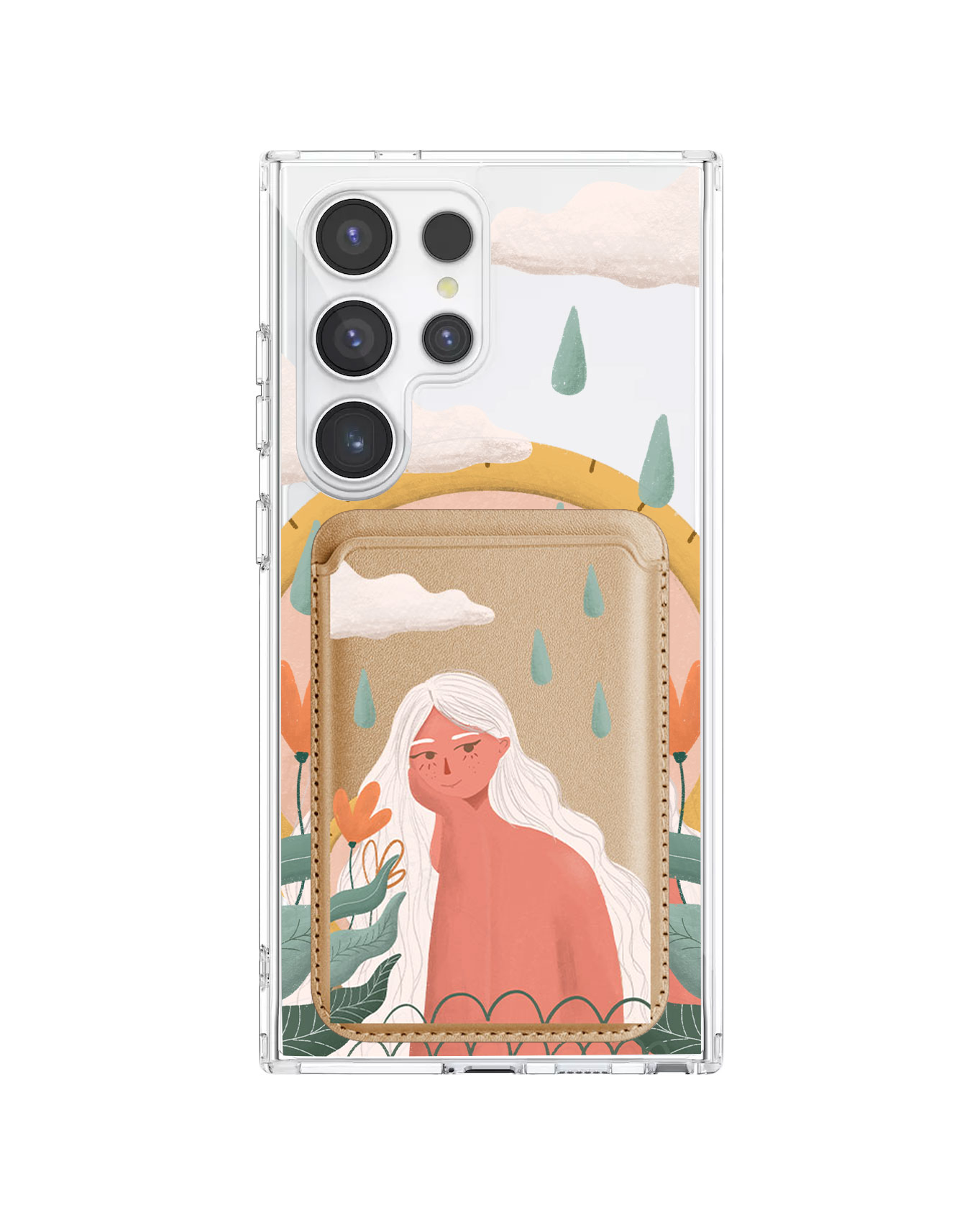 Android Magnetic Wallet Case - Adara