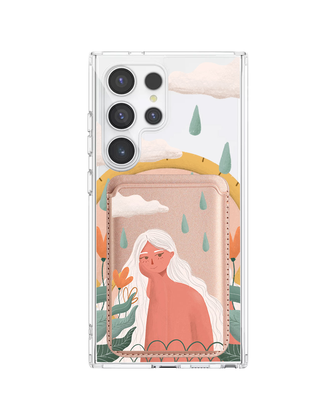 Android Magnetic Wallet Case - Adara
